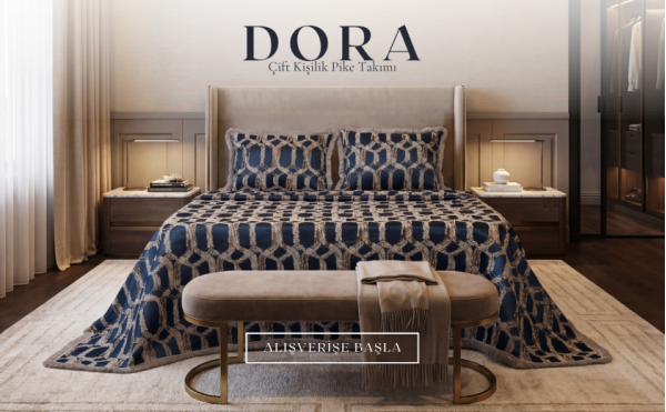 Dora Çift Kişilik Pike Takımı