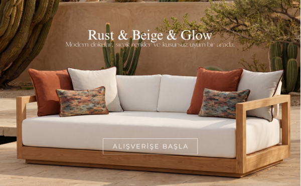 Rust & Beige & Glow